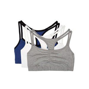 Fruit of the Loom Three Pack Spaghetti Strap Cotton Sports Bras NWOT